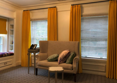 distinctive window treatment plus_dressing room